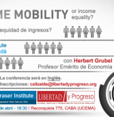 “Income mobility or income equality?” con Herbert Grubel