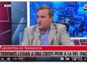 Aldo Abram: «Podemos llegar a una crisis peor a la del 2002»